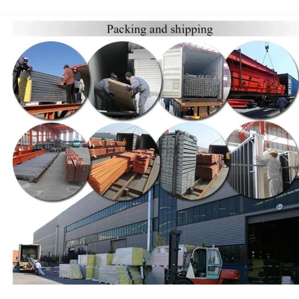 PPGI Steel Sheet Roof Wall Pre Engineered Metal Building Industrial Warehouse Plant