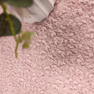 Wholesale Pink Polyester Sherpa Fleece Fabric 445 Gsm Winter Warm Thick Blanket from china suppliers