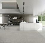 Middle Grey And 750x1500mm Inside Floor Soft Glazed Porcelain Tile For Office