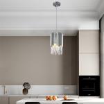 Luxury Interior Modern Gold And Crystal Pendant Light D200*H300mm