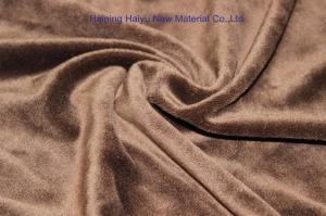 Wholesale softball fleece fabric knit short pile velboa toys fabric from china suppliers