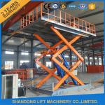 Durable Home Garage Car Scissor Lift Heavy Duty Scissor Lift Table Multi Color