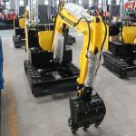 OEM Micro Mini Excavator 1200kg ODM Mini Crawler Digger PA Certified Gasoline
