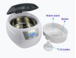 Lcd Display 750ml 42khz Ultrasonic Jewlry Cleaner , Tattoo Removal JP - 900s