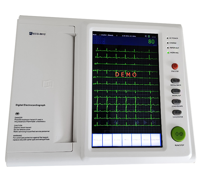 Efficient Cardiac Testing with Battery-Powered 12 Lead ECG Simulator