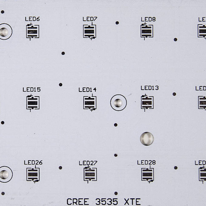 Led Lamp Pcb Single Sided Board 2 Layers High Intensity Aluminum Base Pcb