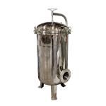 6" 150 Flange Side In/Out 100 PSI Multi-bag 304 SS Filter Housing for Optimal