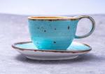 Afternoon Tea 90cc Ceramic Mug Cup And Saucers Hand Painted
