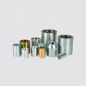 Wholesale Smooth without burr 00400 hydraulic fittings 4SP 4SH/12-16 R12/06-16 hose ferrules from china suppliers