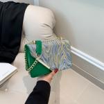 Bag women's new fashion small square bag wholesale niche simple retro quicksand