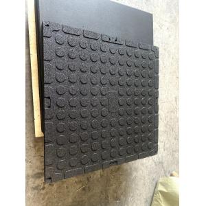 Buy cheap 3/4 Inch Athletic Rubber Flooring Tiles for Home and Commercial Gym Weight Zone from wholesalers