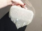 New style evening party bag diamond banquet bag tassel bag diagonal cross bag