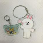 Lightweight Anime Acrylic Charms Non Toxic For Advertising Gift