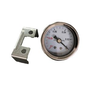 China 2 Inch Dial Medical Pressure Gauges 50MM Back Mount With U Shelf on sale