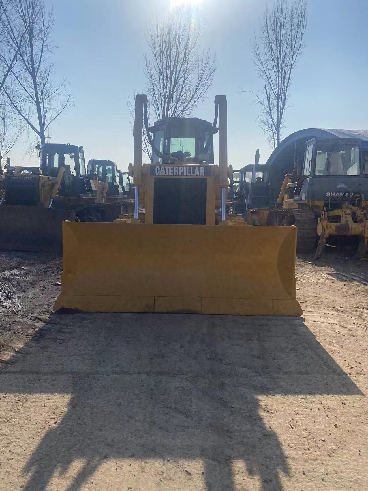 150kw Used Bulldozer Caterpillar D7G Heavy Duty Earthmoving