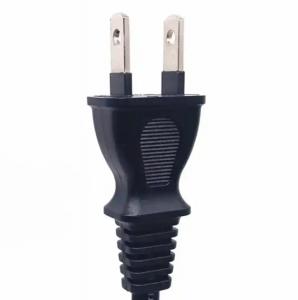China Customized C7 Power Cable , JIS C8303 JET Certification 125V 2 Pin Power Cable on sale