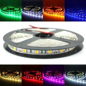 Wholesale Led strip 5050 smd light 12V 24V IP65 60LEDs per meter 300LEDs 5m 3 resistences from china suppliers
