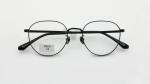 Pure Titanium Vintage Round full rim Optical Glasses Frames with Clear Lens
