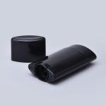 Black Deodorant Stick Container 50g 75g PP Twist Up Empty Deodorant Tubes