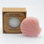 Disposable Skincare Shell Organic Konjac Sponge To Wash Your Body