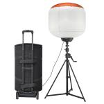 Trolley Lighting LED Balloon Light Tower 1400W Mast Light Tower For Fire And