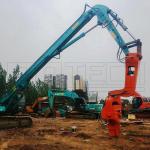25ton L25m Sheet Pile Driving Excavator Pile Hammer