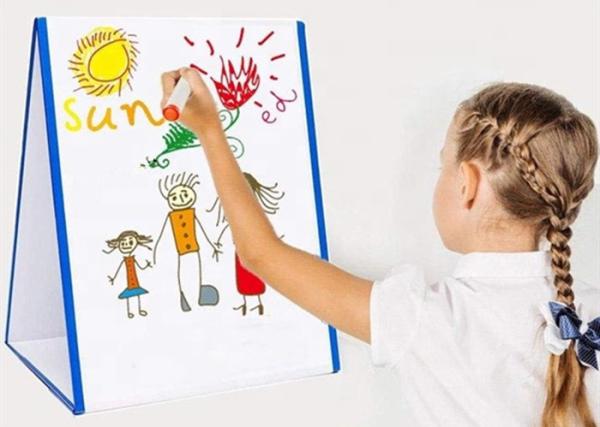 Tabletop Portable 16" X 12" Magnetic Dry Erase Whiteboard Perfect for Planning