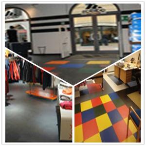 Wholesale 3W Plastic Vinyl PVC Anti-slip Interlocking Shoping flooring Mats from china suppliers