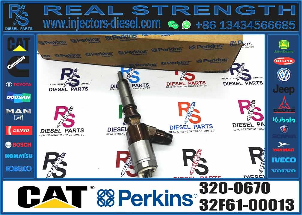 Diesel Fuel Engine Injector 2645A743 320-0670 10R-7670 2645A745 Fuel Injector For Cat Excavator Engine C6 C6.4