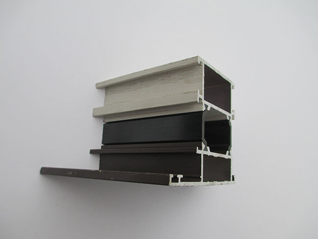 Thermal Break Aluminum Window Profile Recyclable Material For European Market