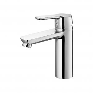 Wholesale Single Hole Basin Mixer Bathroom Sink Tap Chrome Plated Good Craftsmanship from china suppliers