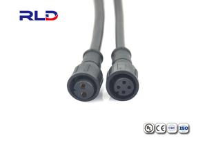 Wholesale M6/M8/M12 Straight Plug IP67 Waterproof Cable Connectors Male Female 22-16AWG from china suppliers