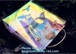 Neon Mini Tinted Pvc Tote Bag, Neon Shopping Bag, fashion neon yellow PVC beach
