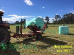 Green Color 750mm*25um Blown Silage Film for New Zealand
