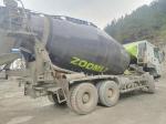 Semi Dry Shotcrete Type 12 Cbm Concrete Mixer Trucks By Zoomlion 2017