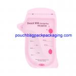 200 ml breast milk storage bag pack adorable shape double waterproof zip
