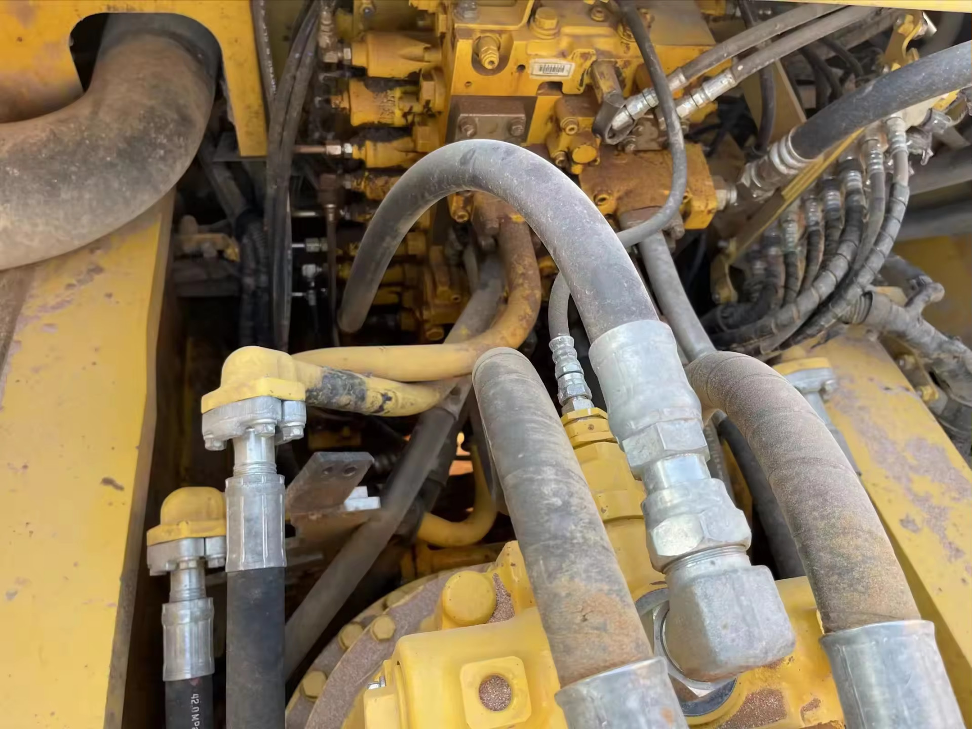 50Ton 4m3 Bucket Track Used Komatsu Excavators Heavy Used Digging Equipment PC500