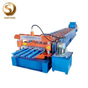 Wholesale Galvanized Coil IBR Metal Roofing Sheet Roll Forming Machine 18stations from china suppliers