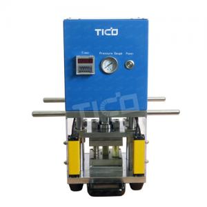 China Automatic Coin Cell Lab Equipment Gas Driven Electrode Punching Machine on sale
