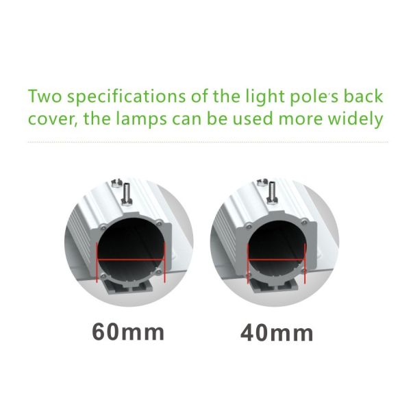 4000K 140lm/W 40W 60W IP66 Outdoor LED Street Light