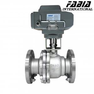 Wholesale FABIA Electric High Pressure Two-Piece Ball Valve from china suppliers
