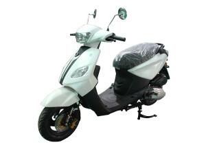 Wholesale gas motor scooter 125cc 150cc GY6 engine 152QMI 157QMJ JOG front disc rear drum black alloy wheel white plastic body from china suppliers