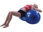 Ecofriendly 45x90cm Peanut Yoga Ball , Customized Logo Peanut Stability Ball