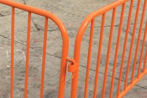 Wholesale PVC Coating Orange Color Construction Safety Barriers Security Movable Road Barriers from china suppliers