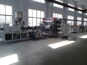 Wholesale PVC PP PE Board Twin Screw Extruder , Automatic Plastic Extruder from china suppliers