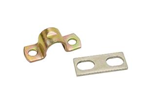 Wholesale Steel Cable End Fittings Metal Strap Clamp / Shims For Cable Installation from china suppliers