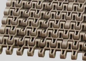 Wholesale 47% - 55% Open Area Flat Spiral Plastic Conveyor Wire Mesh Belt Withstands Temperature from china suppliers