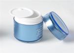 Facial Mask Acrylic Cosmetic Containers , Basic Round Empty Cosmetic Jars