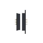 4 Pin Magnetic Connectors Male And Female Magnetic Pogo Pin Connector