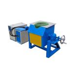 Small Electric 1800C Aluminum Melting Furnace Light Weight